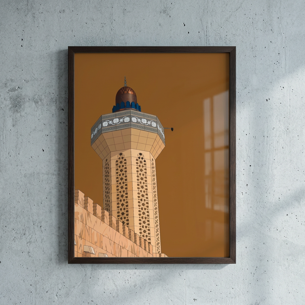 Mockup Mosquée