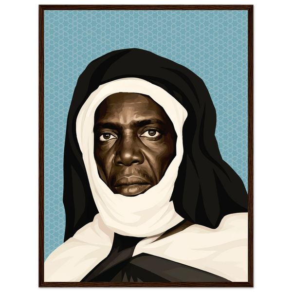 Tableau portrait de Seydina Limamou Laye, fondateur du mouvement Layène